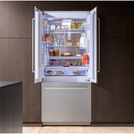 BERTAZZONI RFD90S5FPNS/24 X PRO Εντοιχιζόμενος Ψυγειοκαταψύκτης PREMIUM SLOT-IN 91cm Inox